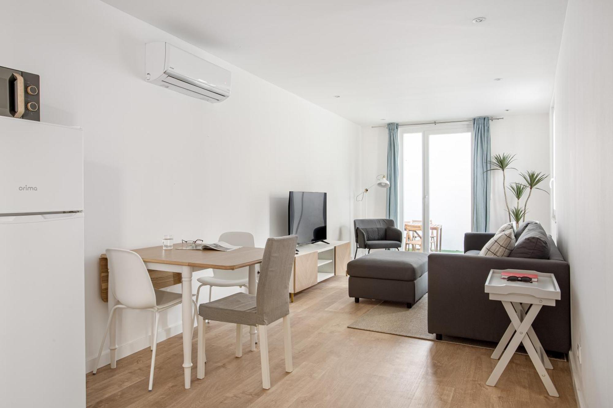 Joivy Minimalistic Apt W Patio In Principe Real Lissabon Buitenkant foto